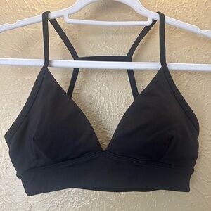 Elegant Black Strappy Bralette